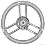 Volante C inox/grigio 350 mm 45.137.02 Osculati