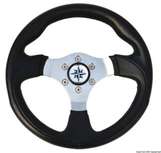 Volante Tender Ø 300 mm nero 45.138.01 Osculati