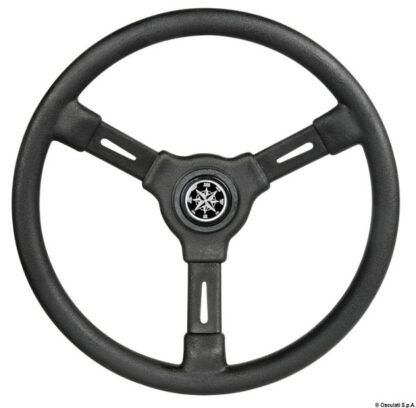 Volante nero 3 razze 355 mm 45.158.05 Osculati