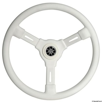 Volante bianco 3 razze 355 mm 45.158.06 Osculati