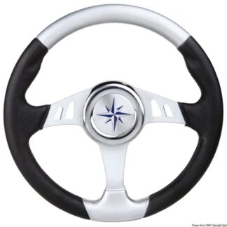 Volante Skipper nero/argento mm 350 45.158.41 Osculati