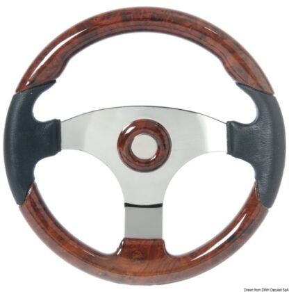 Volante Technic nero/radica 45.163.26 Osculati
