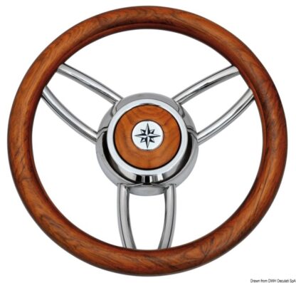 Volante Bliz legno opaco teak 45.169.04 Osculati