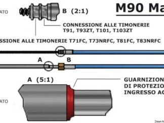 Cavo M90 Mach da 16' 45.186.16 Ultraflex