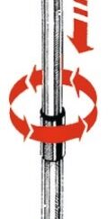 Osculati 46.100.02 Supporto Teloni 90/160 Cm
