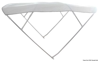 Capottina Bimini Depth 4 archi 190/200 cm bianca 46.918.04 Osculati