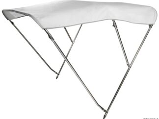 Tendalino 3 archi Inox alto cm 170/180 bianco 46.920.02 Osculati