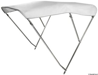 Tendalino 3 archi Inox alto cm 170/180 bianco 46.920.02 Osculati