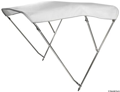 Tendalino 3 archi Inox alto cm 170/180 bianco 46.920.02 Osculati