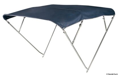 Capottina 4 archi Inox alta cm 200/210 blu 46.921.21 Osculati