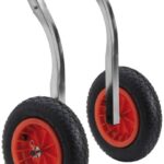 Ruote alaggio per gommoni 180kg, tipo ribaltabile 47.368.04 Osculati