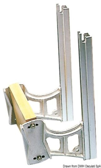 Supporto motore anticorodal 47.376.00 Osculati