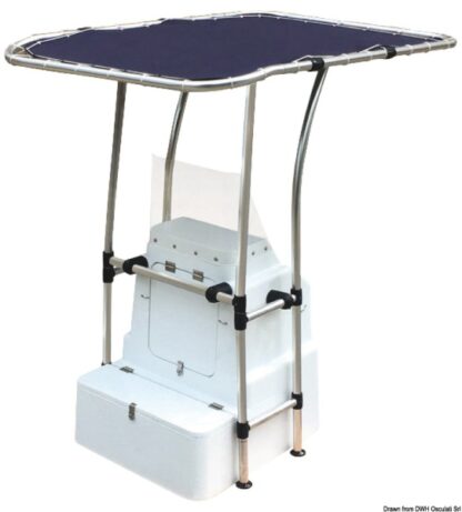 T-TOP professionale in lega leggera 48.195.03 Oceansouth