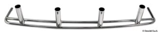 T-Top in acciaio inox con 4 portacanne 48.195.51 Osculati