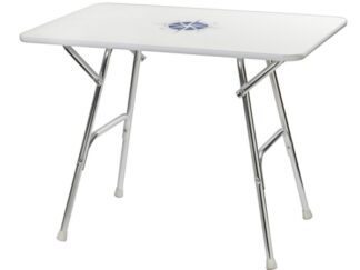Tavolo pieghevole rettangolare 88x60 cm. 48.354.04 Osculati