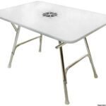 Tavolo pieghevole rettangolare 110x60 cm. 48.354.06 Osculati