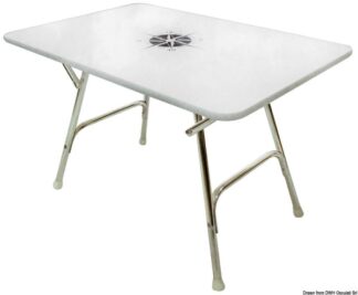 Tavolo pieghevole rettangolare 110x60 cm. 48.354.06 Osculati