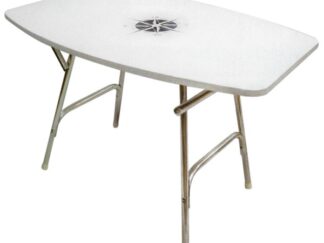 Tavolo pieghevole ovale 95 x 66 cm 48.354.10 Osculati