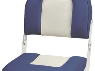 Sedile con schienale ribaltab. De Luxe bianco/blu 48.403.03 Osculati
