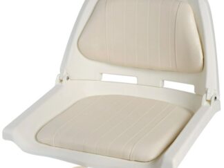 Sedile bianco con schienale ribaltabile 48.405.00 Osculati