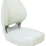 Sedile ergonomico Sirocco bianco 48.407.01 Osculati