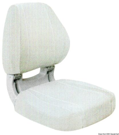 Sedile ergonomico Sirocco bianco 48.407.01 Osculati