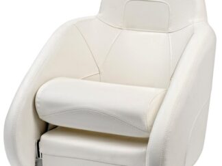 Sedile guida H54 RAL 9010 48.410.01 Osculati