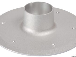 Base superiore lega sabbiata Ø 80 mm 48.416.42 Tecnoseal