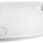 Tavolo ABS bianco 81 x 51 cm forato 48.417.92 Osculati