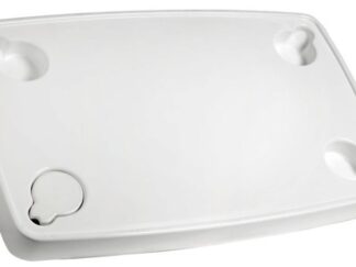 Tavolo ABS bianco 81 x 51 cm forato 48.417.92 Osculati