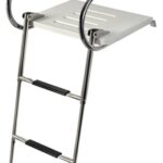 Plancetta di poppa in fiberglass con scaletta 48.419.61 Osculati