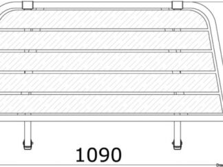Plancetta di poppa 1090 mm 48.443.03 Osculati