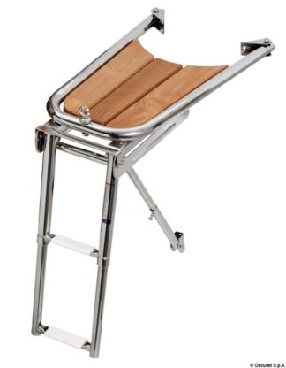 Delfiniera teak con scaletta 48.471.02 Osculati