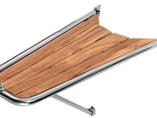 Delfiniera inox/teak semplice Ø tubo mm 32 48.471.06 Osculati
