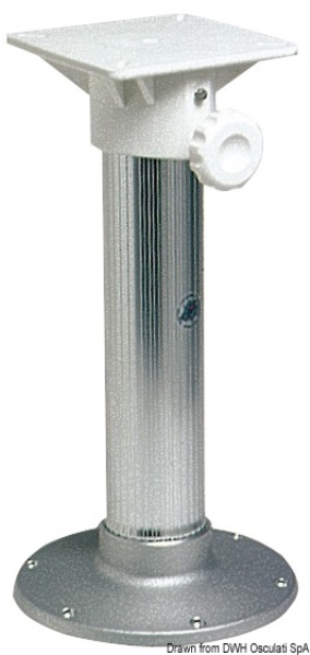 Supporto fisso 45 cm base sabbiata 48.665.02 Osculati