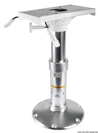 Gamba sedile regolabile 454/590 mm 48.703.60 Osculati