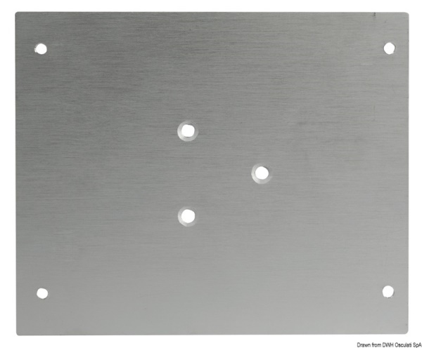 Piastra per traslatore 200 x 160 mm 48.730.06 Osculati