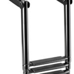 Scaletta Inox Telescopica per plancetta 3 gradini 49.536.03 Osculati