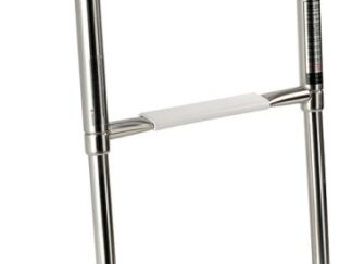 Scaletta inox telescopica larga 3 gradini 49.540.03 Osculati