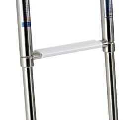 Scaletta inox telescopica a scomparsa 3 gradini 49.542.03 Osculati