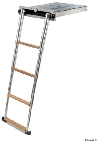 Scaletta Top Line 4 gradini in  teak 49.550.04 Douglas marine