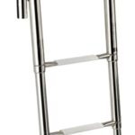 Scaletta 4 gradini con maniglia 345 mm 49.551.04 Osculati