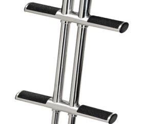 Scaletta Diver telescopica 3 gradini nera 49.552.03 Osculati