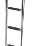 Scaletta telescopica 4 gradini XL con maniglia 49.559.04 Douglas marine