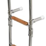 Scaletta inox/legno 4 gradini 49.566.04 Osculati