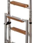 Scaletta inox/legno 5 gradini 49.566.05 Osculati