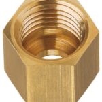 Dado in ottone tubo rame da 8 mm (blister 3 pz) 50.013.98 GOK