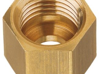 Osculati 50.013.98 Dado In Ottone Tubo Rame Da 8 Mm (Blister 3 Pz)