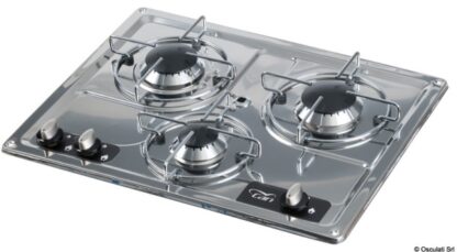 Fornello 3 fuochi 470 x 360 mm 50.101.48 Can