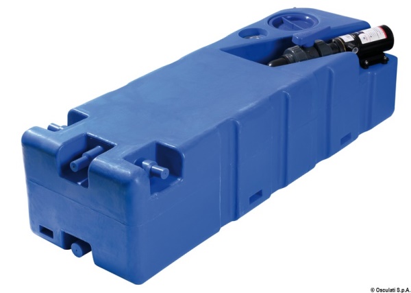 Serbatoio acque nere con maceratore 24V 91 Lt 50.141.91 Osculati